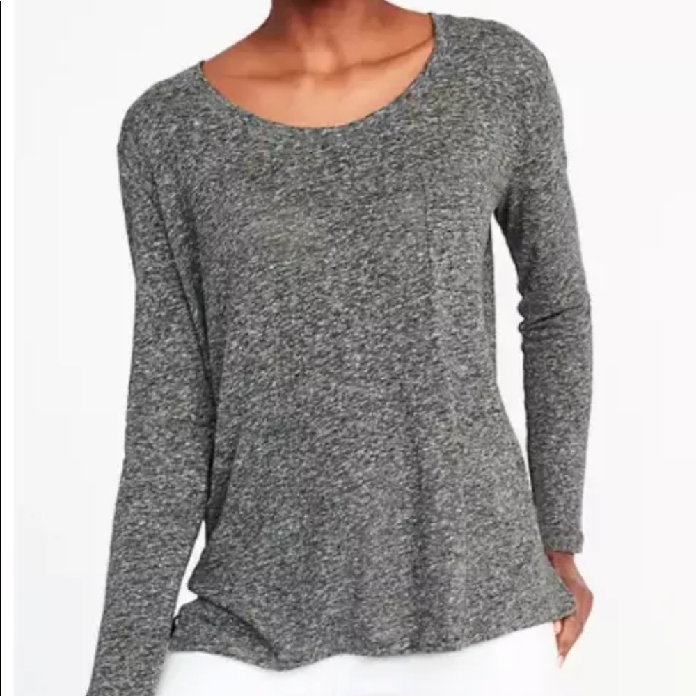 Heather grey boyfriend tee